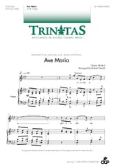 Ave Maria SATB choral sheet music cover